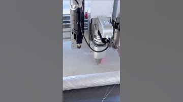 Leather cutting machine for shoes and bags industry & Oscillating knife cutting machine