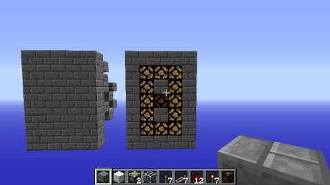 Minecraft: Compact 7 segment displays