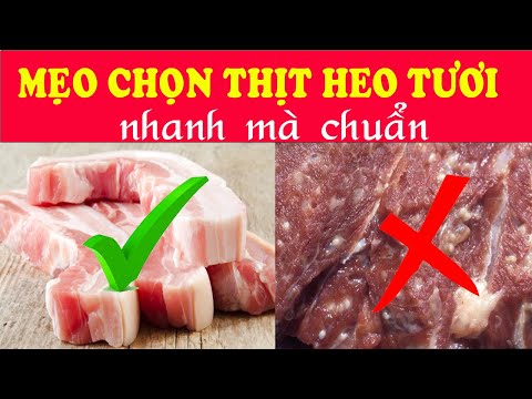 Video: Cách Kiểm Tra độ Tươi Của Thịt Băm