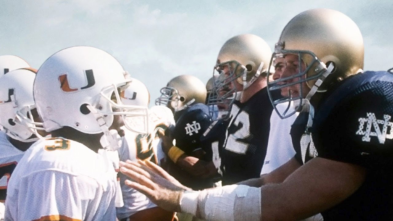 Most heated matchup in cfb history catholics vs convicts youtube