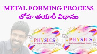 METAL FORMING PROCESS -MV, #ROLLING# #FORGING# #EXTRUSION# #SHEET METAL OPERATION# MATERIAL SCIENCE
