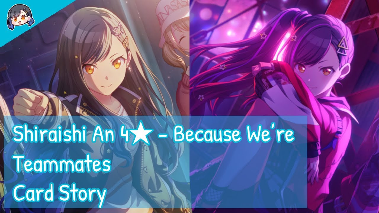 [Project Sekai] Shiraishi An 4★ - Because We’re Teammates (Card Story)