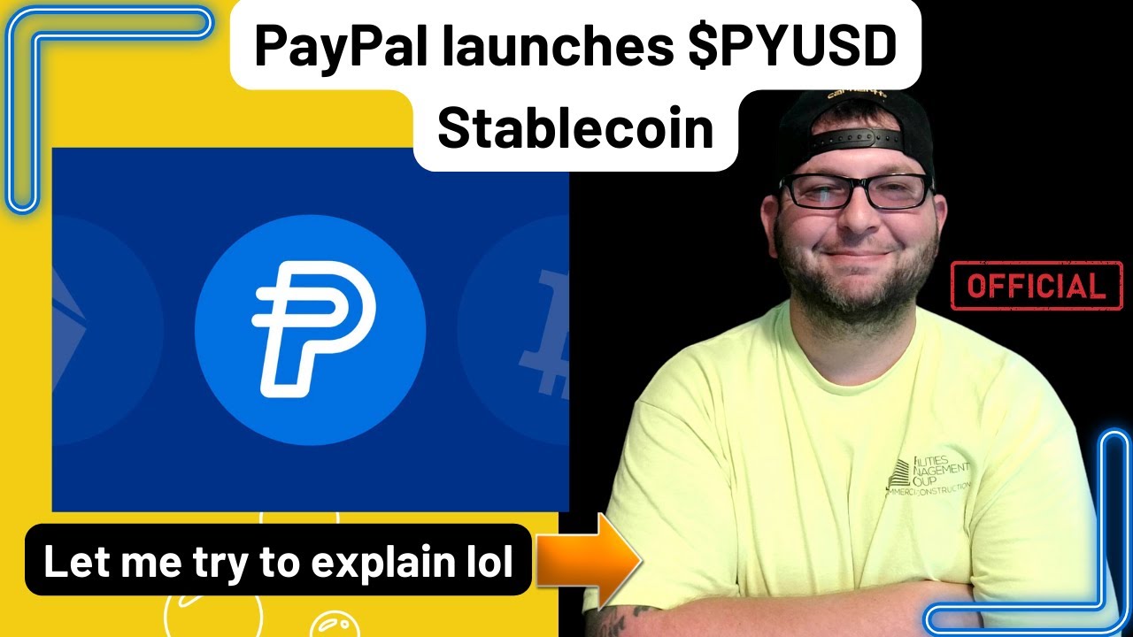 Paypal launches #PYUSD a Stablecoin issued by Paxos: EXPLAINED