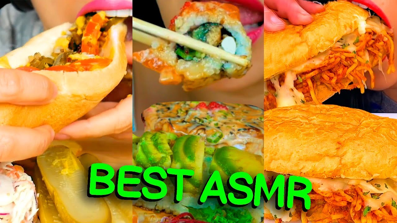 Compilation Asmr Eating - Mukbang, Lychee, Minee Eats, Jane, Sas Asmr, ASMR Phan, Hongyu | Part 271