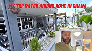 Accra Ghana's top AirBnB house for vocations and get aways.