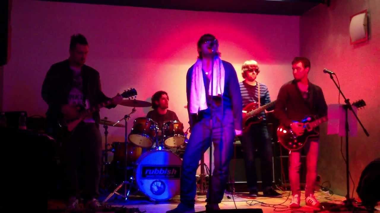 Rubbish Oasis Tribute Band Born on a different cloud YouTube