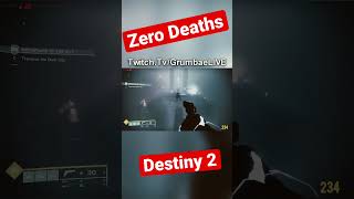 Zero Deaths trick in Destiny 2 #destiny2 #destiny #destinymemes