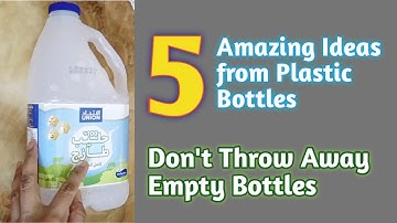 5 Amazing Ideas from Plastic Bottles Don