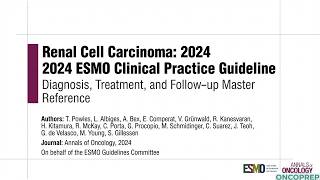 ESMO Renal Cell Carcinoma Guidelines 2024