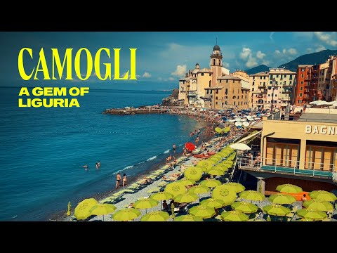 Forget Cinque Terre! This is Camogli, Italy Walking Tour 4K