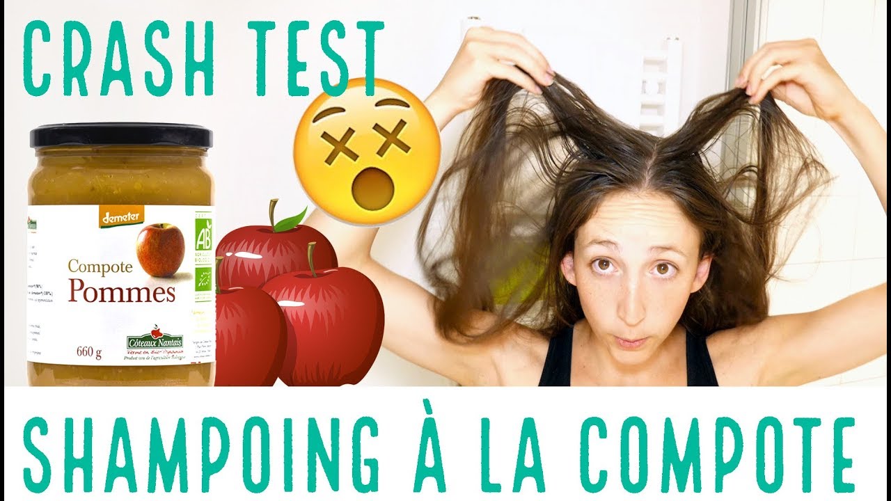 Crash Test : je me LAVE les CHEVEUX avec de la COMPOTE ?