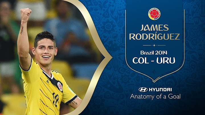 James Rodriguez Goal | Colombia v Uruguay | 2014 FIFA World Cup