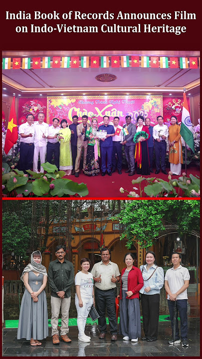 India Book of Records Announces Film on Indo-Vietnam Cultural Heritage