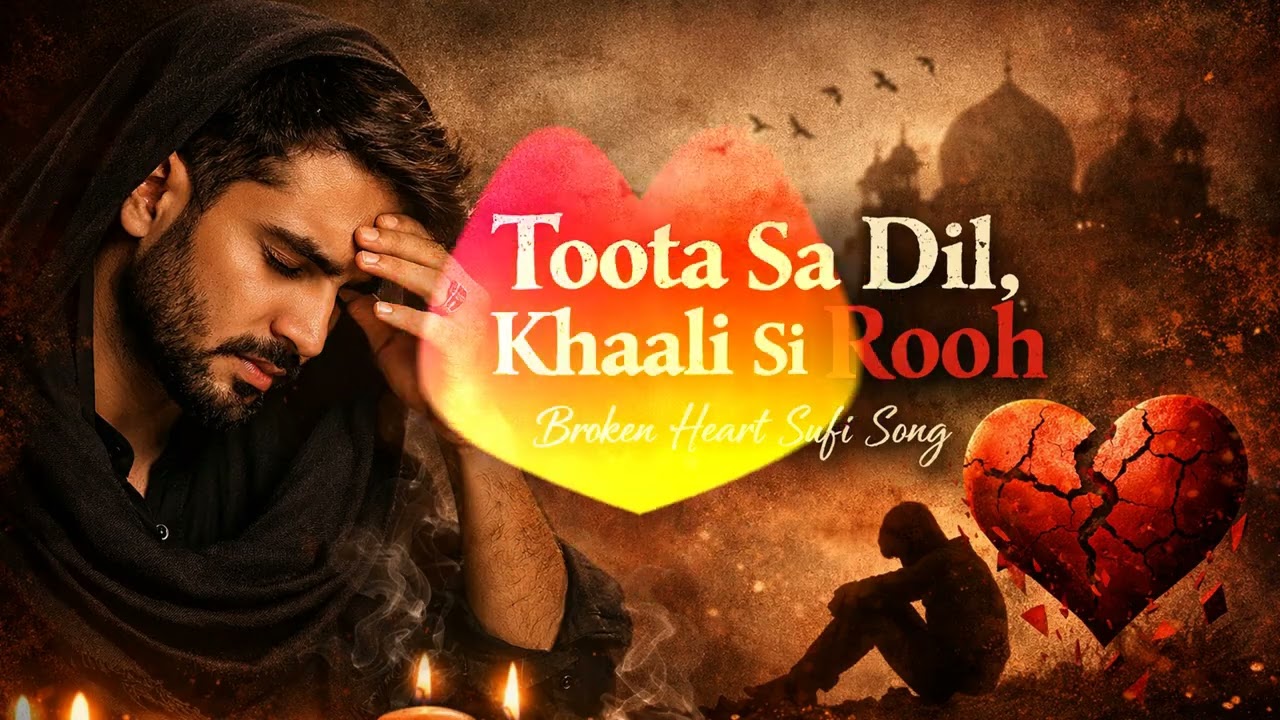 Toota Sa Dil, Khaali Si Rooh  Broken Heart Sufi Song  Heart Touching Ishq Kalam  