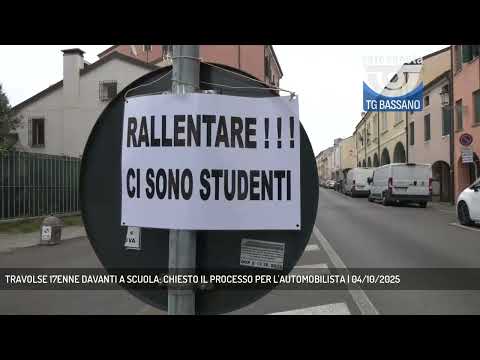 TRAVOLSE 17ENNE DAVANTI A SCUOLA: CHIESTO IL PROCESSO PER L'AUTOMOBILISTA | 04/10/2025