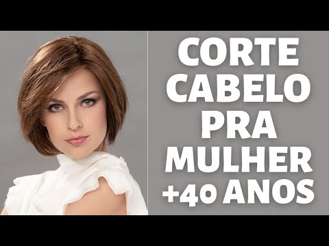 Vídeo: Cortes de cabelo para cabelos curtos 2021 após 40 anos