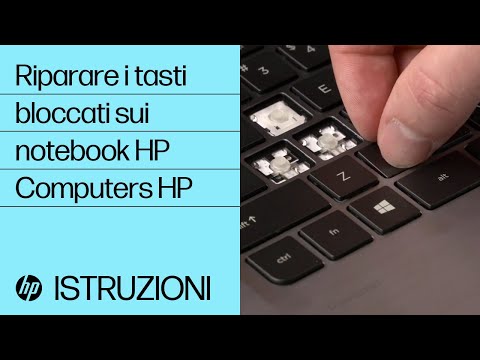 Video: 5 modi per risolvere un tasto della tastiera inceppato