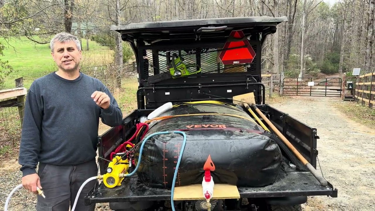 Important piece of equipment we set up to protect our home from the Table Rock Fire.