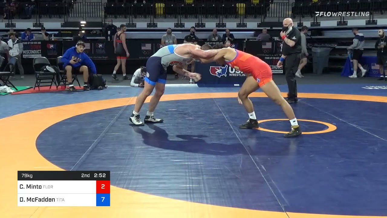 79 Kg Prelims - Christian Minto, Florida Vs David McFadden, Titan Mercury Wrestling Club (TMWC)