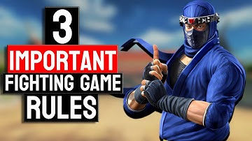 3 Fundamental Rules Every Fighting Game Player MUST Know