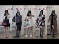 valentine’s day outfit &amp; haul 5 bags of local brand✨ valentine đi chơi 1 mình vẫn xinh!