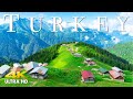FLYING OVER TURKEY (4K UHD) Beautiful Nature Scenery with Relaxing Music | 4K VIDEO ULTRA HD