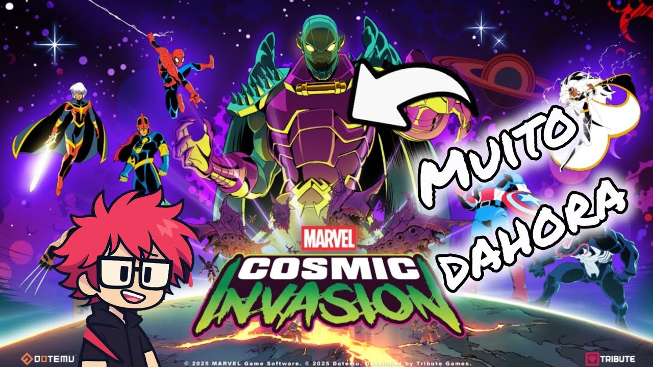 Que game dahora marvel cosmic invasion