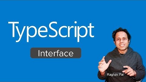TypeScript Beginner Tutorial 8 | Interface