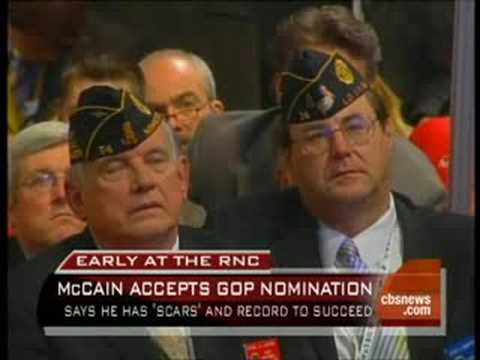 McCain Accepts GOP Nomination