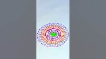 Relaxing SPIRO Pattern #shorts #spirograph #satisfying #pattern #asmr  #art #viral #drawing