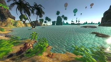 Beach Level Design | Unity 2022.x.x | Unity URP | 4K