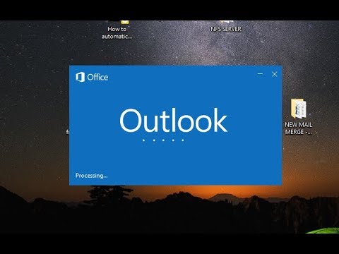 How to automatically start Outlook when you turn on your computer