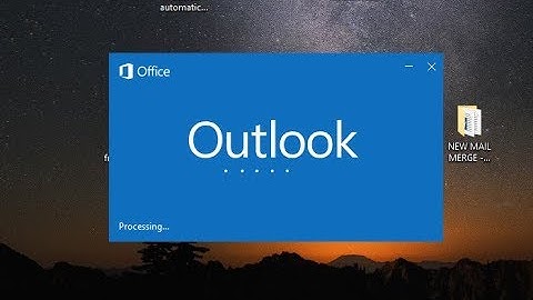 How to automatically start Outlook when you turn on your computer