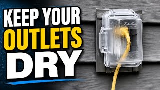How to Install a Weatherproof Outdoor Outlet Cover