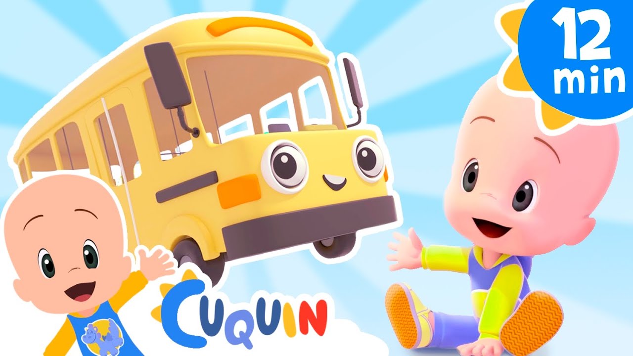 Las ruedas del bebé autobús - Fantasía y diversión con Cuquín