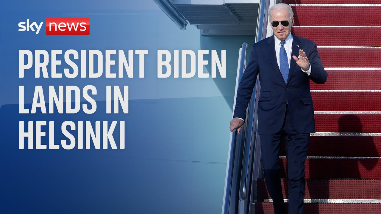 President Biden Arrives In Finland To Meet Nordic Leaders YouTube President biden arrives in finland to meet nordic leaders youtube
