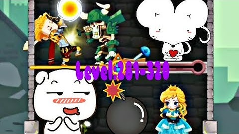 How to loot Level: 281-320 pin pull & hero rescue - All levels solution gameplay walkthrough part 8