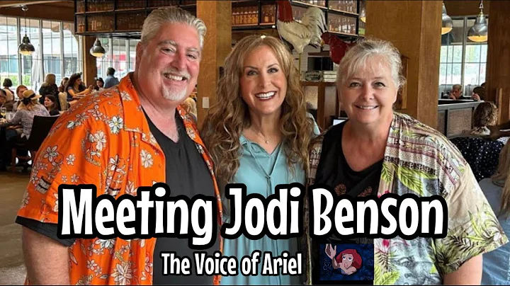Meeting Disney Legend Jodi Benson (The Voice of Ariel!!!)