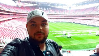 VISITEI O ESTADIO E O MUSEU DO BENFICA!!!! #benfica #portugal