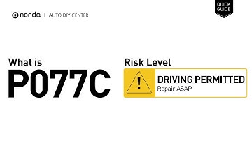 What is P077C Engine Code [Quick Guide]