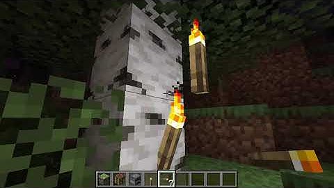 Minecraft Throwable Torch Prototype