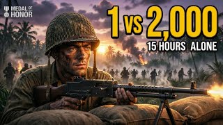 1 Marine vs 2,000 Japanese Soldiers The INSANE True Story of John Basilone  Medal of Honor
