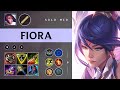Fiora Mid vs Galio - EUW Challenger Patch 25.23
