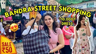 Bandra Hill Road Street Shopping Haul 🛍️ Trendy Clothes, Accessories & Sunglasses! | Heli Ved