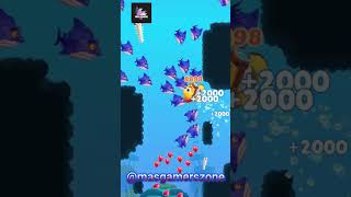 #shorts 6 Fishdom Level 6 ads Mini Game hungry fish BIG update Gameplay Ads #masgamerszone  #fishdom screenshot 3