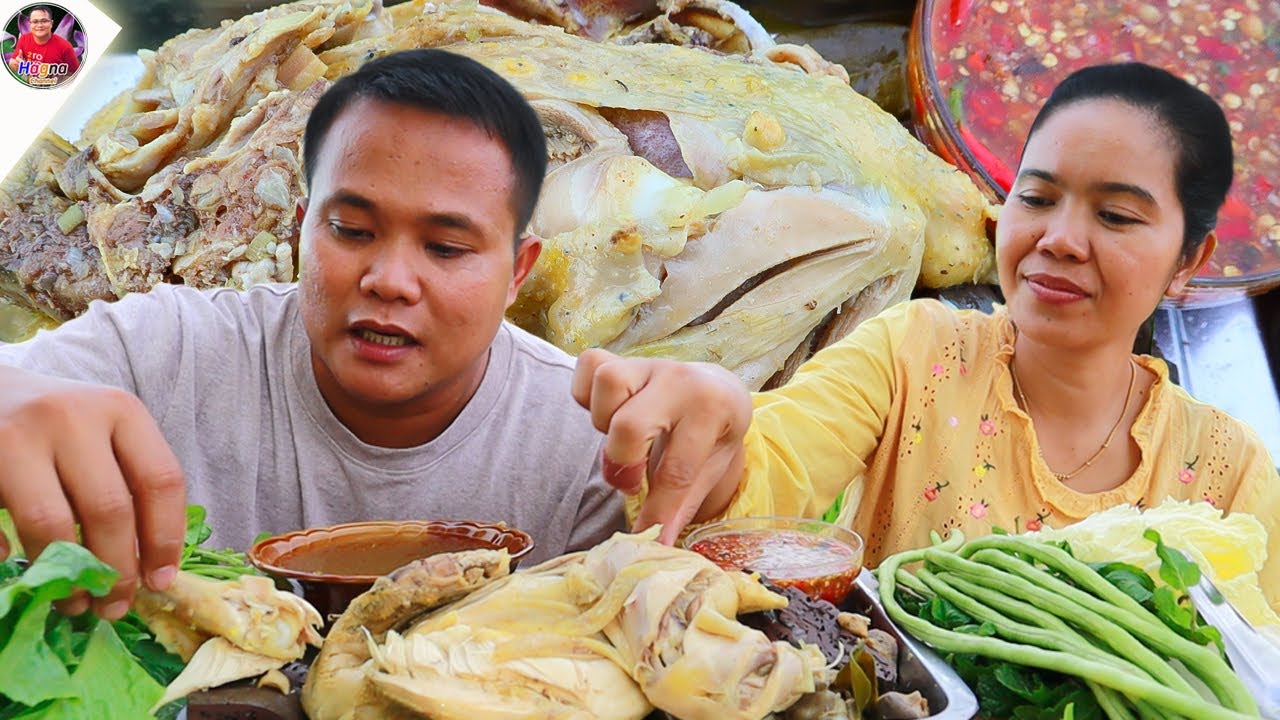 นึ่งไก่บ้านน้ำจิ้มข้นๆ ซดน้ำต้มนัวๆ แซ่บจ้วดยามแลง