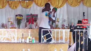 14-year-old Marlon Stewart was laid to rest at the school of St Francis Spiritual Baptiste Church. screenshot 5