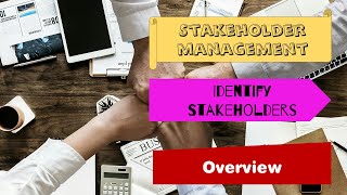 13-01-Identify Stakeholders: Overview