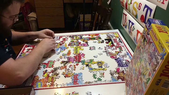 "Cereal Boxes" Jigsaw Timelapse