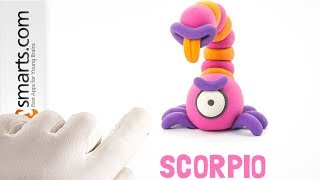 Hey Clay Scorpio - a silly toy bug from Hey Clay Aliens - game demo for kids screenshot 5